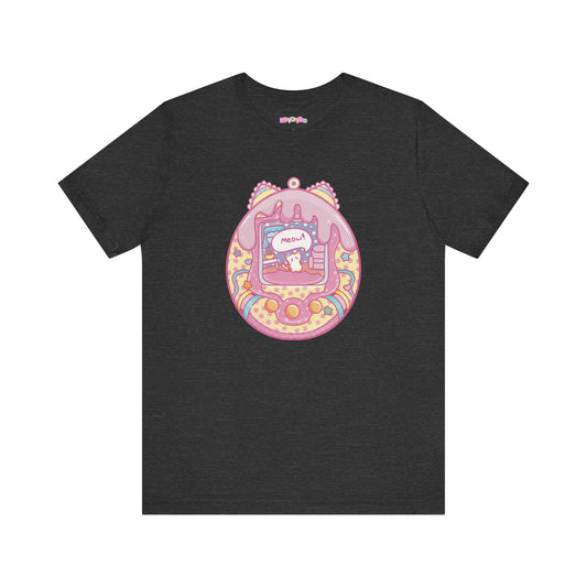Kawaii Kitty Tamagotchi Unisex Tee