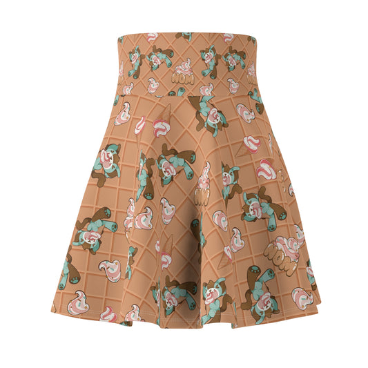 Yum! Mint Chip Ice Cream Noopy AOP Skirt