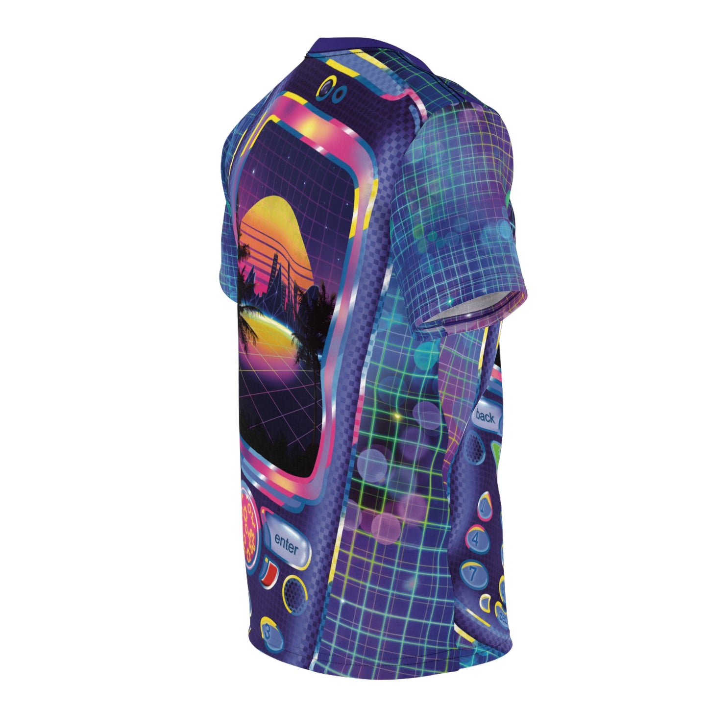 Vaporwave Dreamer AOP Oversized Tee