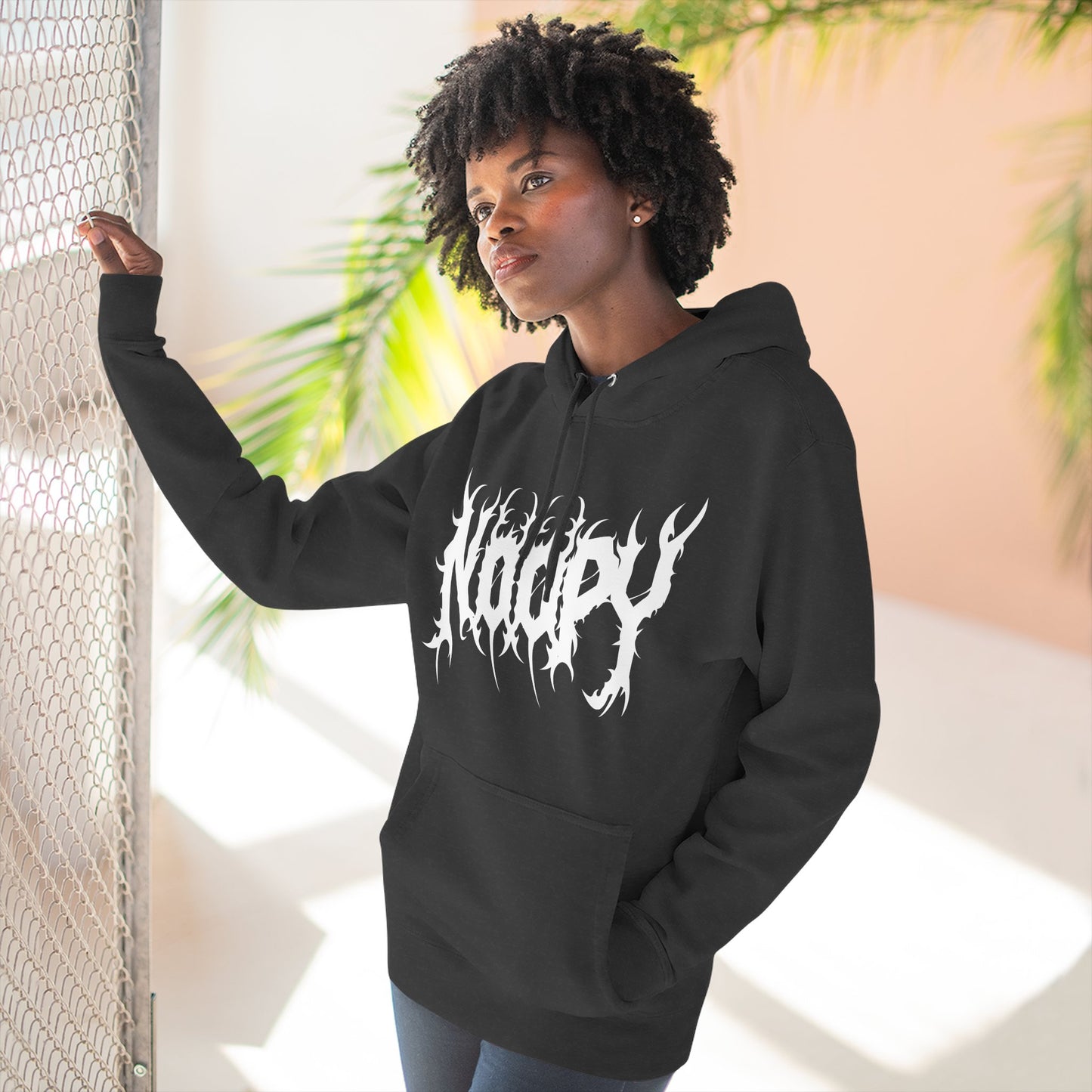 NOOPY Metalcore Logo - Unisex Fleece Hoodie