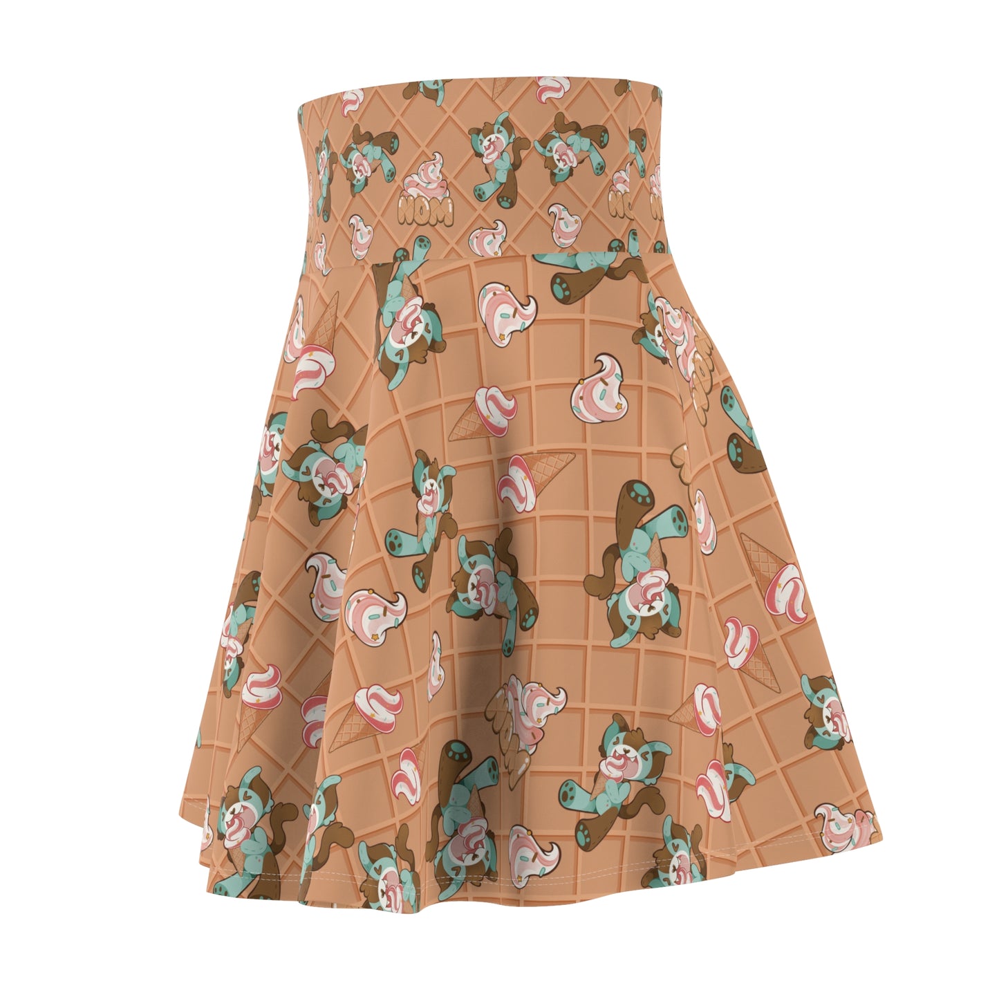 Yum! Mint Chip Ice Cream Noopy AOP Skirt