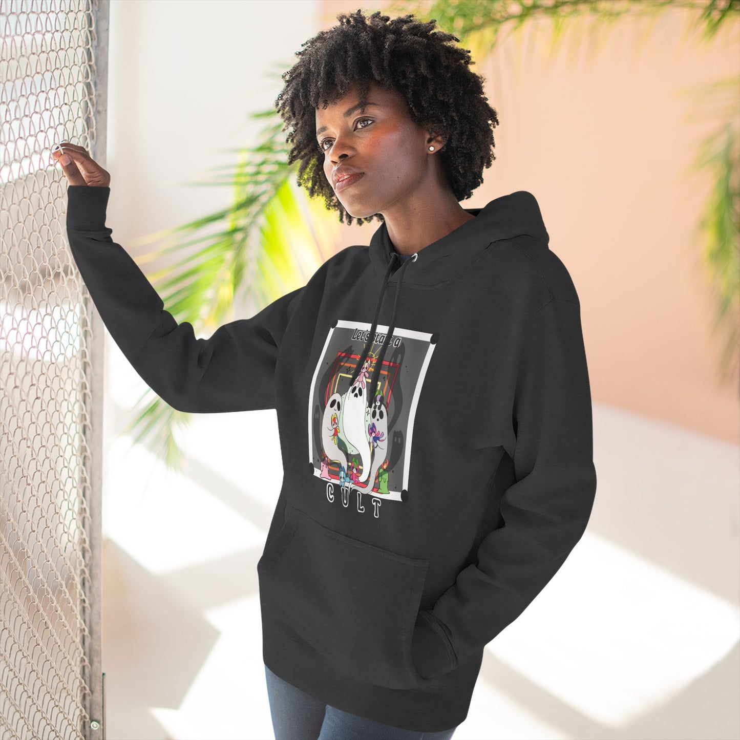 Let's Start a Cult - Fleece Hoodie