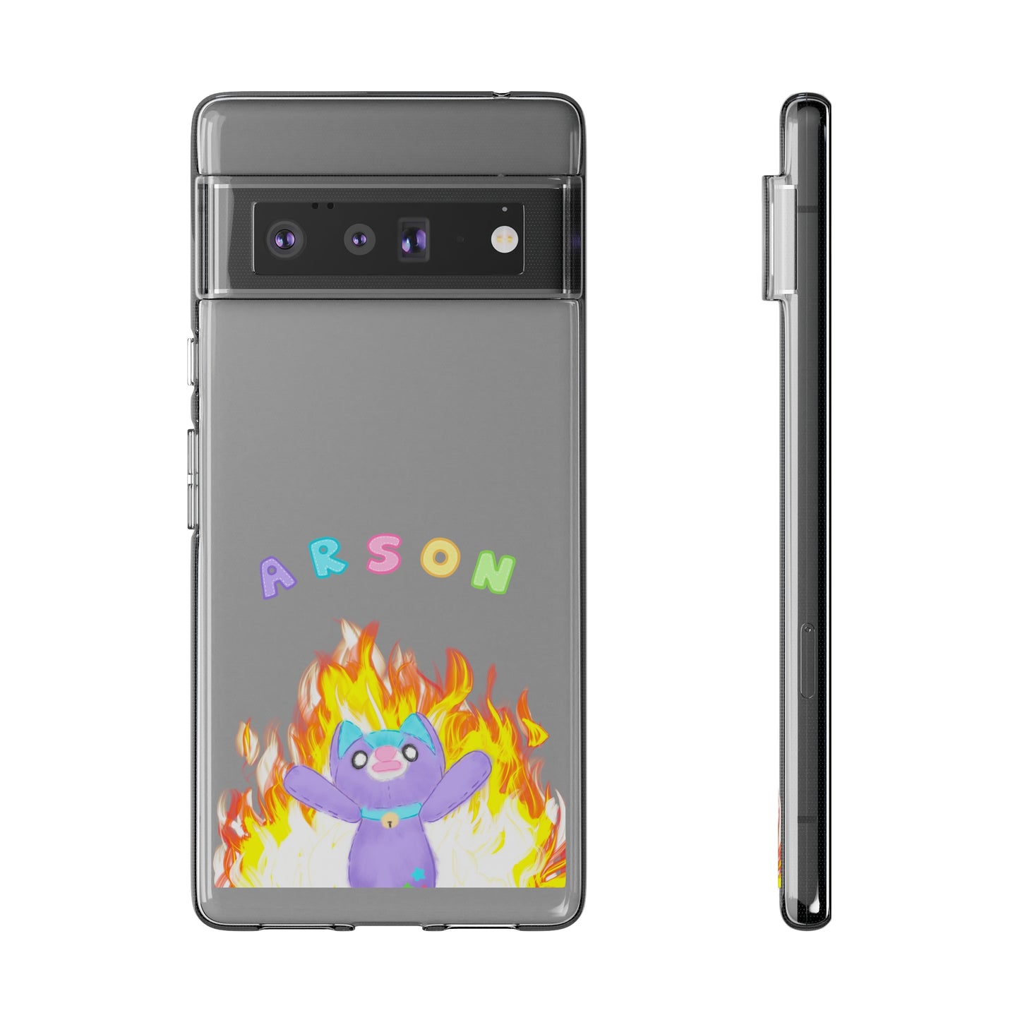 Cursed "Arson Noopy" - Soft Phone Case - UPDATED DEVICES!