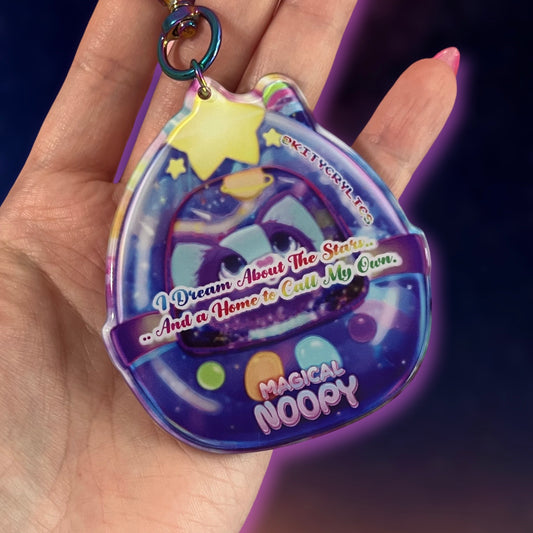 Dream About The Stars - Noopy Keychain