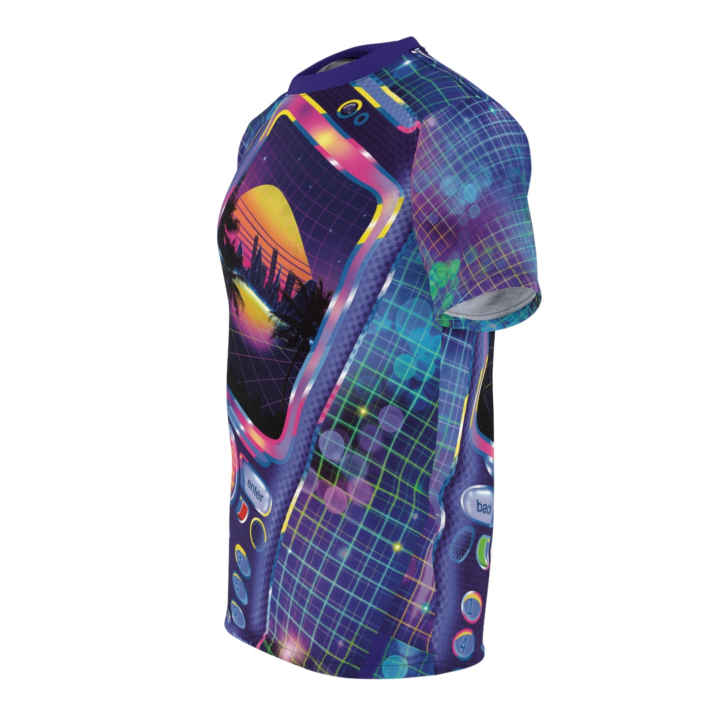 Vaporwave Dreamer AOP Oversized Tee