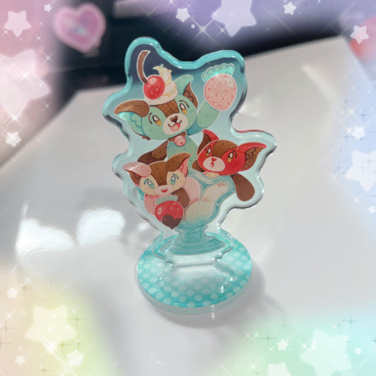 Ice Cream Sundae Noopy Acrylic Standee