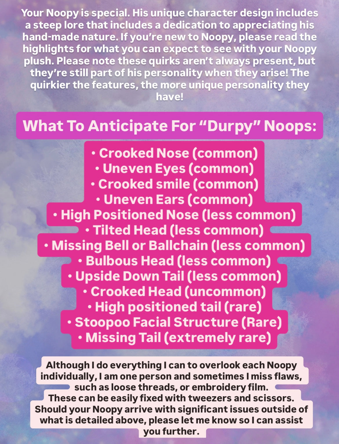 Magical Noopy2 10” Plush - BonBon