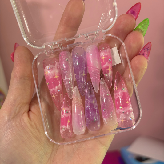 Pastel Jelly Dreamer OOAK Press On Nails