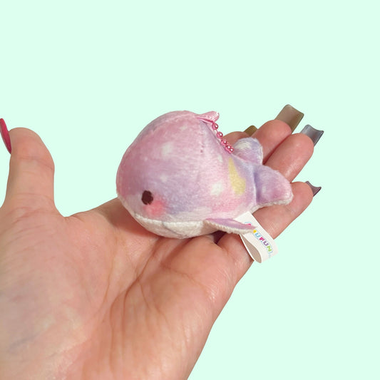 MochiPuni Mini Whale Mascot Keychain Plush