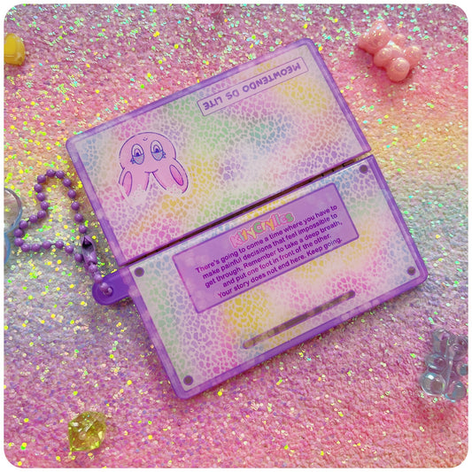 Kitty City Daydreamer Hinged Acrylic Keychain