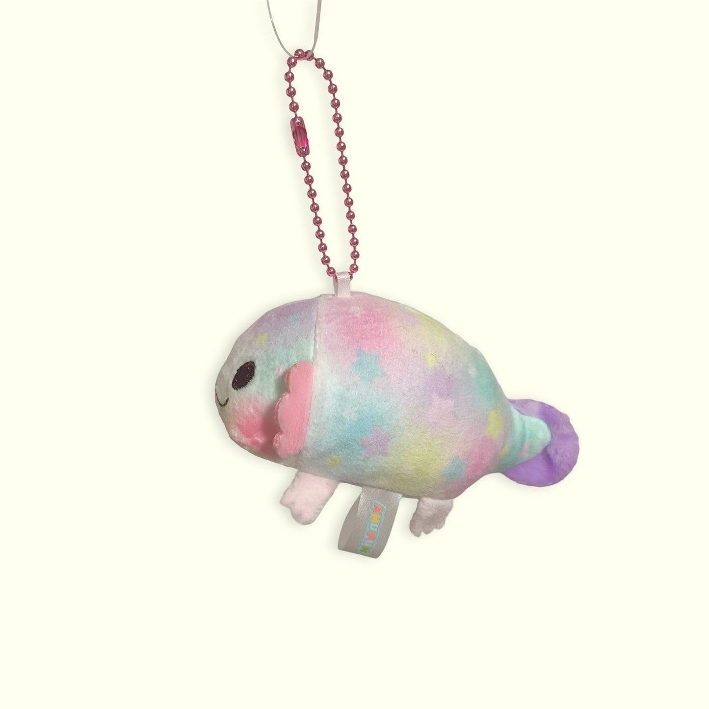 MochiPuni Mini Axolotl Dreamy Mascot Keychain Plush