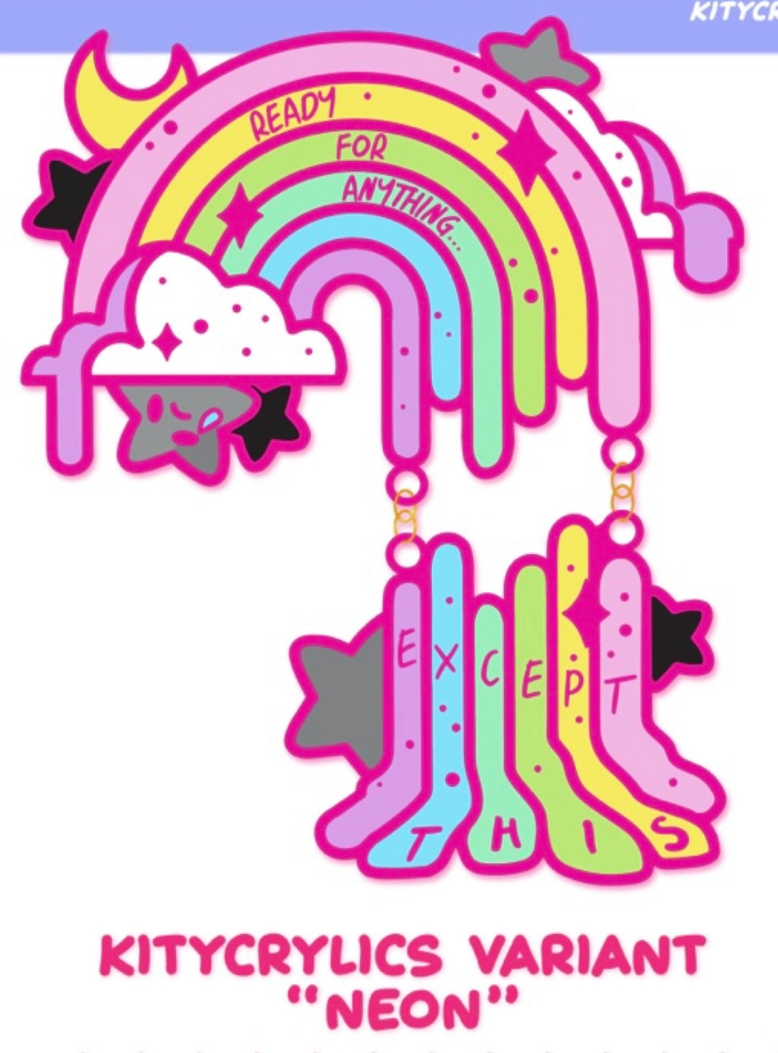 Ready For Anything (Except This) Enamel Pin - Collab