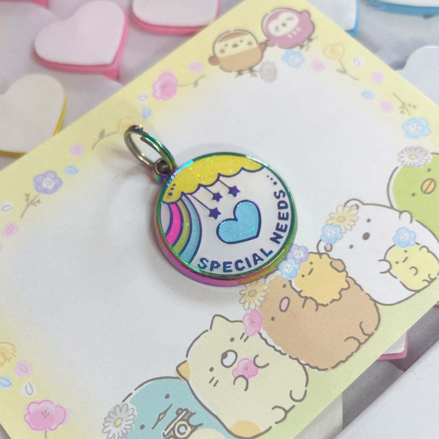 Heckin' Chonky Enamel Pet Tag - SALE!