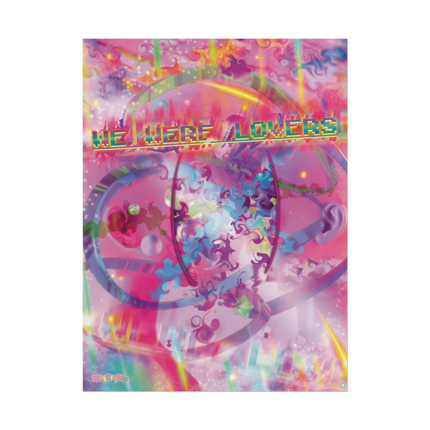 We Were Lovers Hyperwave 3D Art - Rolled Posters