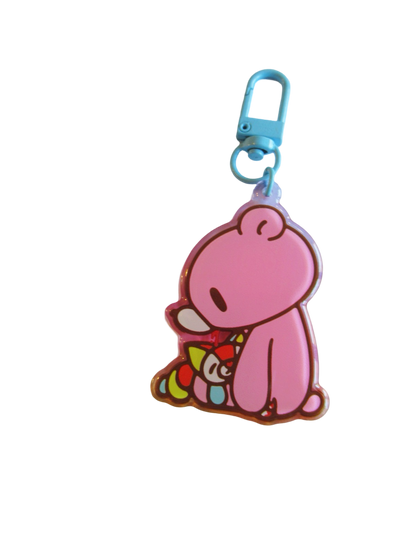Noopy & Gloomy Bear! [Sitting] - Acrylic Keychain