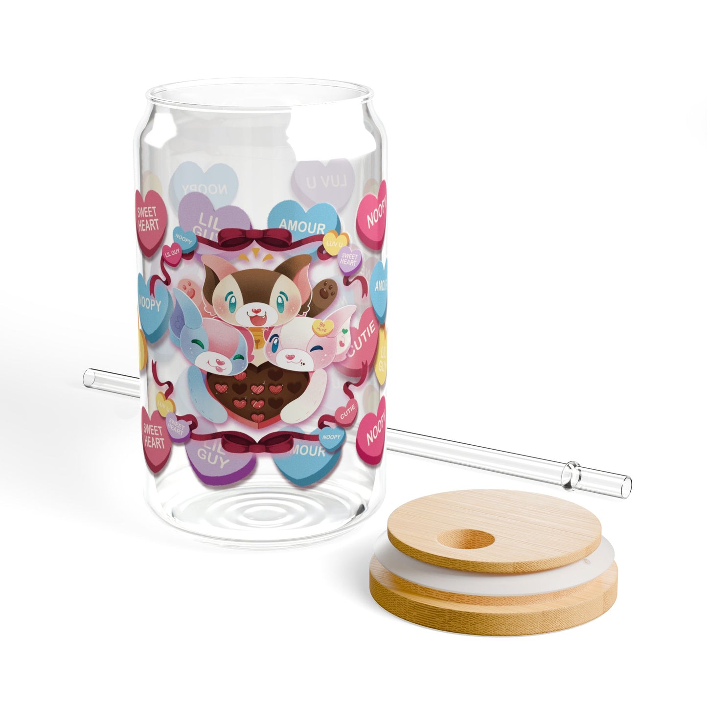 My Sweet Heart Noopy - Sipper Glass, 16oz