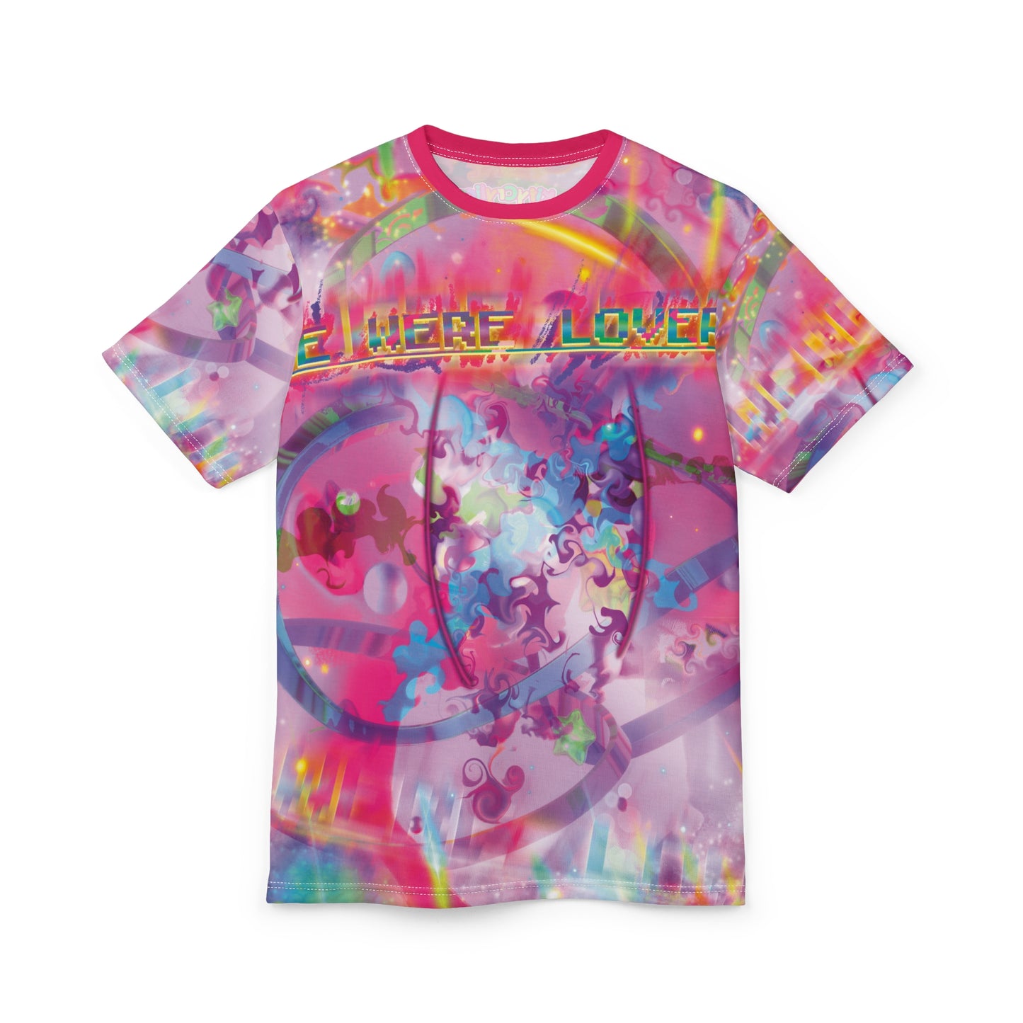 We Were Lovers Vaporwave 3D- AOP Unisex Tee