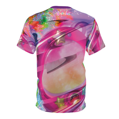 Returning Home Kawaii Vaporwave 3D- AOP Unisex Tee