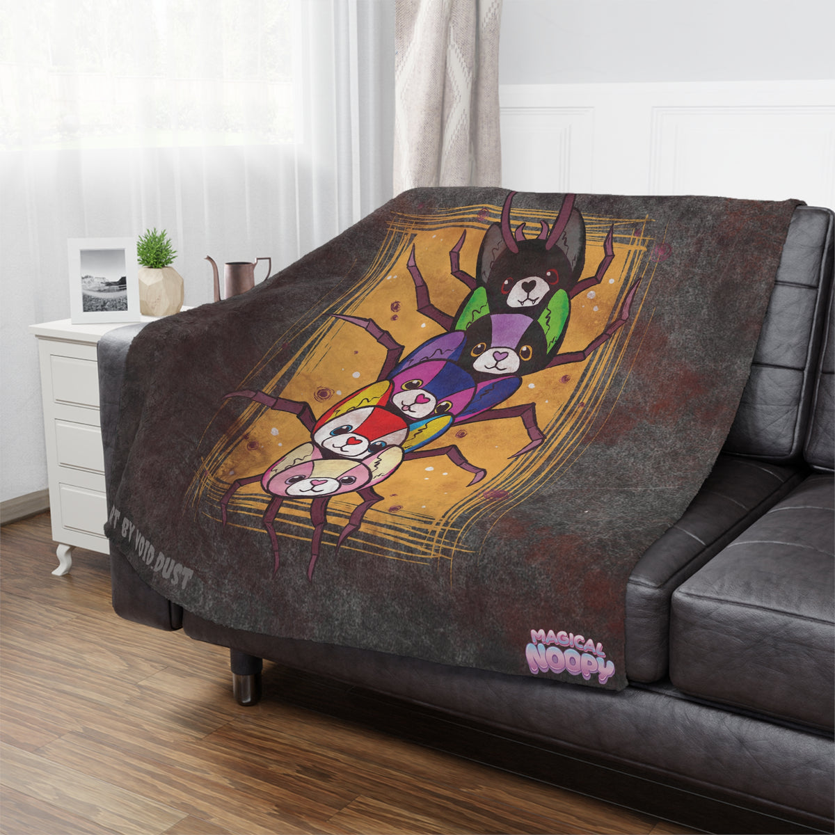 Noopypede! Magical Noopy Halloween Limited Edition Minky Blanket