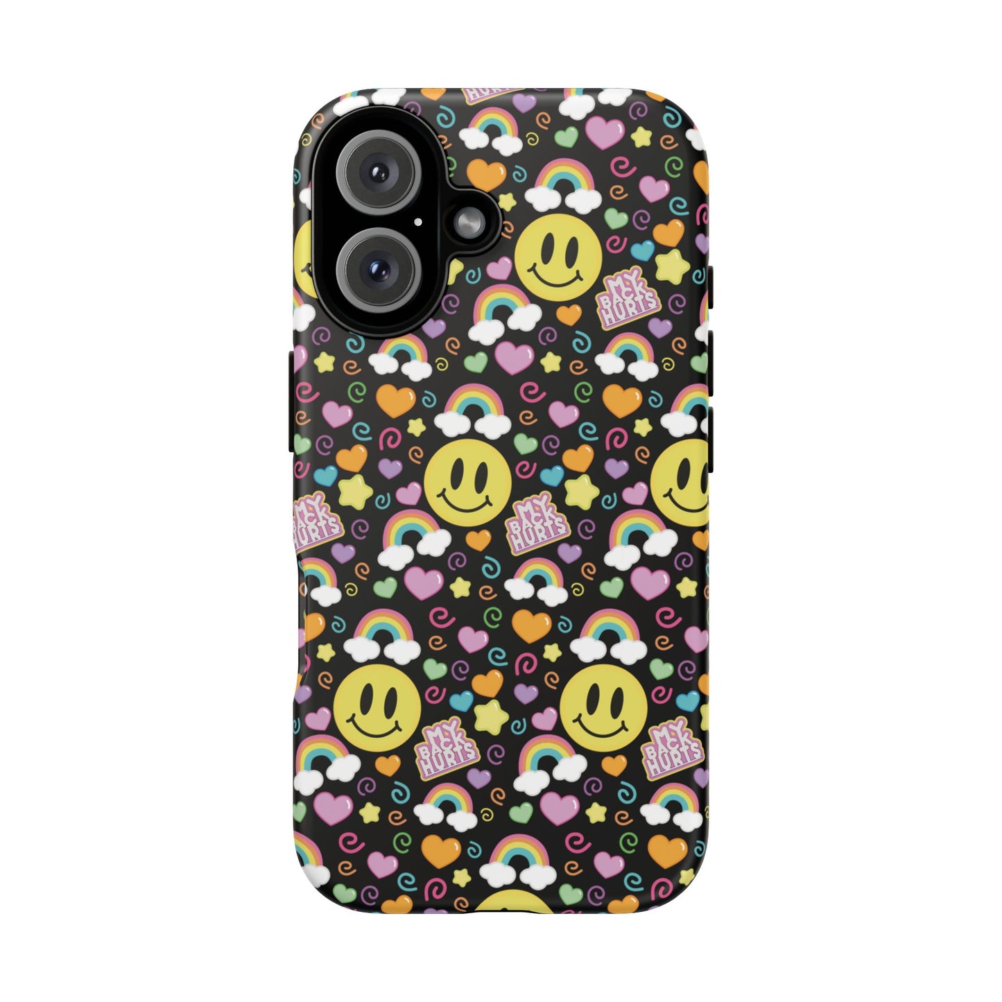 My Back Hurts [BLACK] - Premium Tough Cases UPDATED DEVICES!