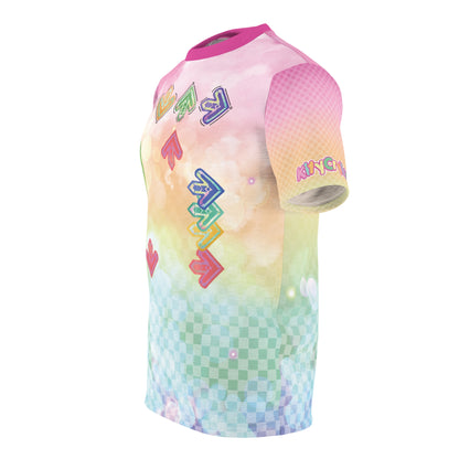 Dance Arrow Unisex AOP Oversized Tee