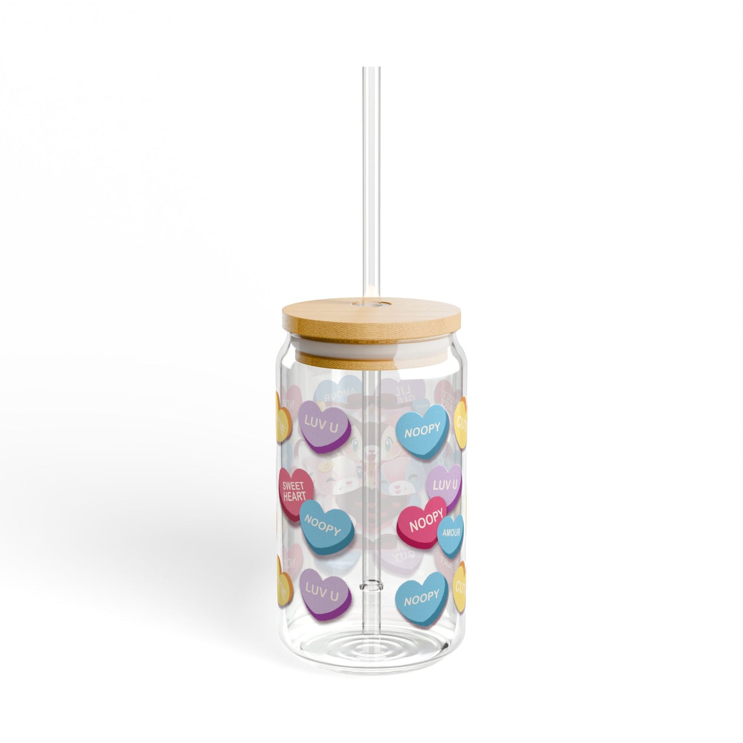 My Sweet Heart Noopy - Sipper Glass, 16oz