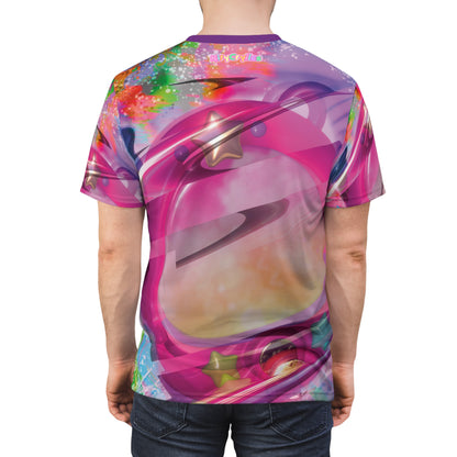 Returning Home Kawaii Vaporwave 3D- AOP Unisex Tee