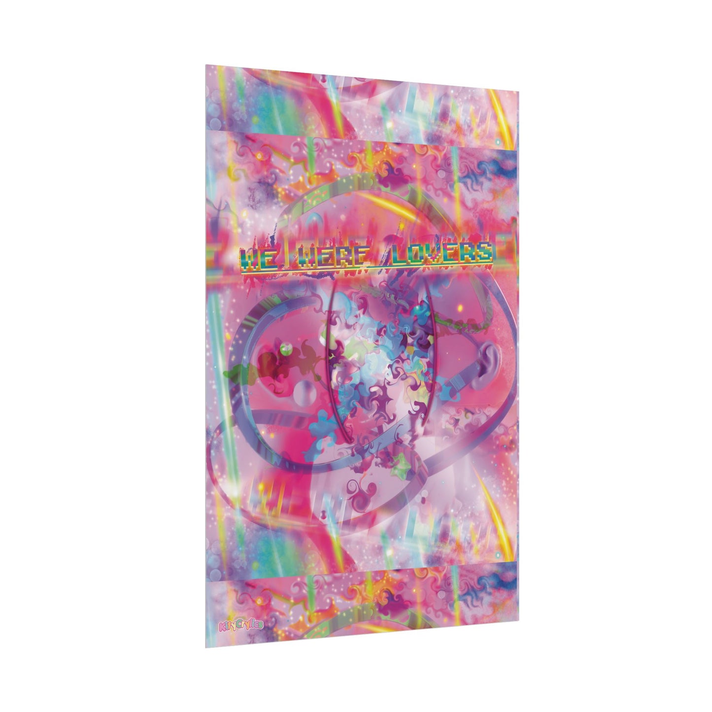 We Were Lovers Hyperwave 3D Art - Rolled Posters