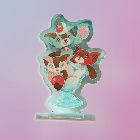 Ice Cream Sundae Noopy Acrylic Standee