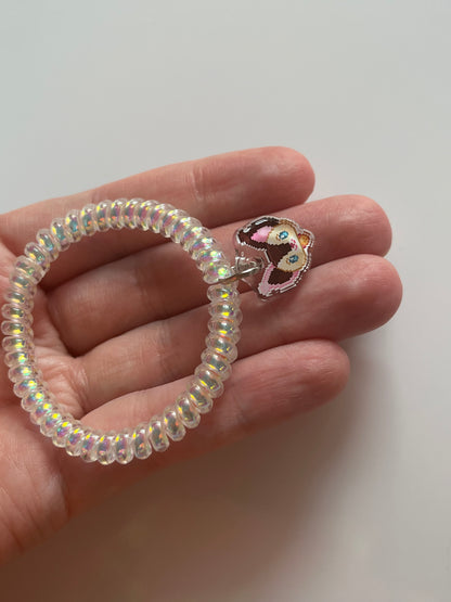 Noopy Sundae - Corded Hair Tie Set