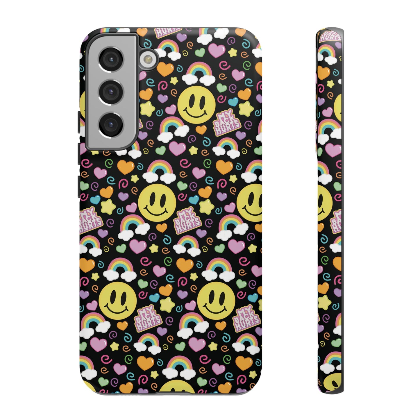 My Back Hurts [BLACK] - Premium Tough Cases UPDATED DEVICES!