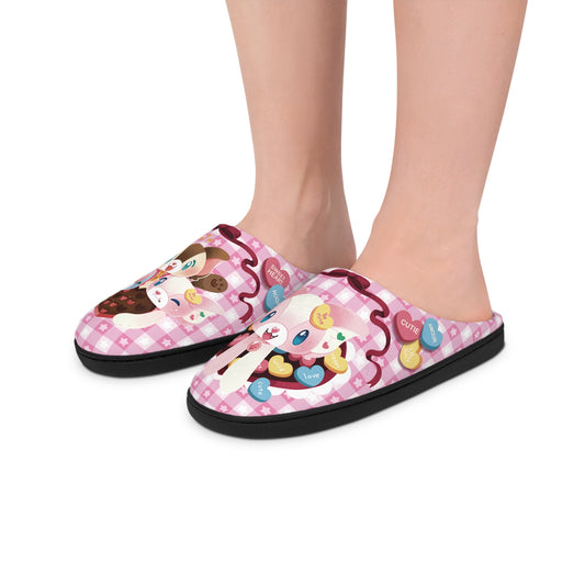 Sweet Heart Noopy Womens Indoor Slippers