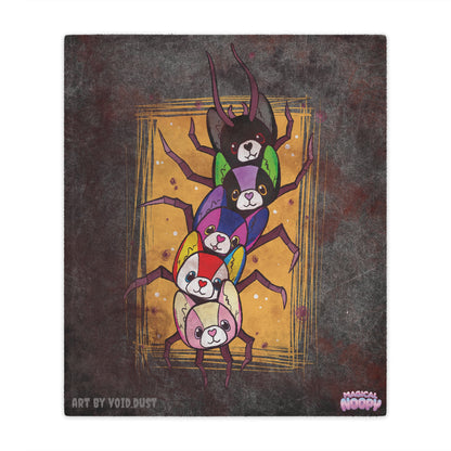 Noopypede! Magical Noopy Halloween Limited Edition Minky Blanket