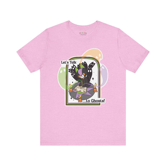 Let's Talk To Ghosts - Spoopy Noopy Unisex Tee