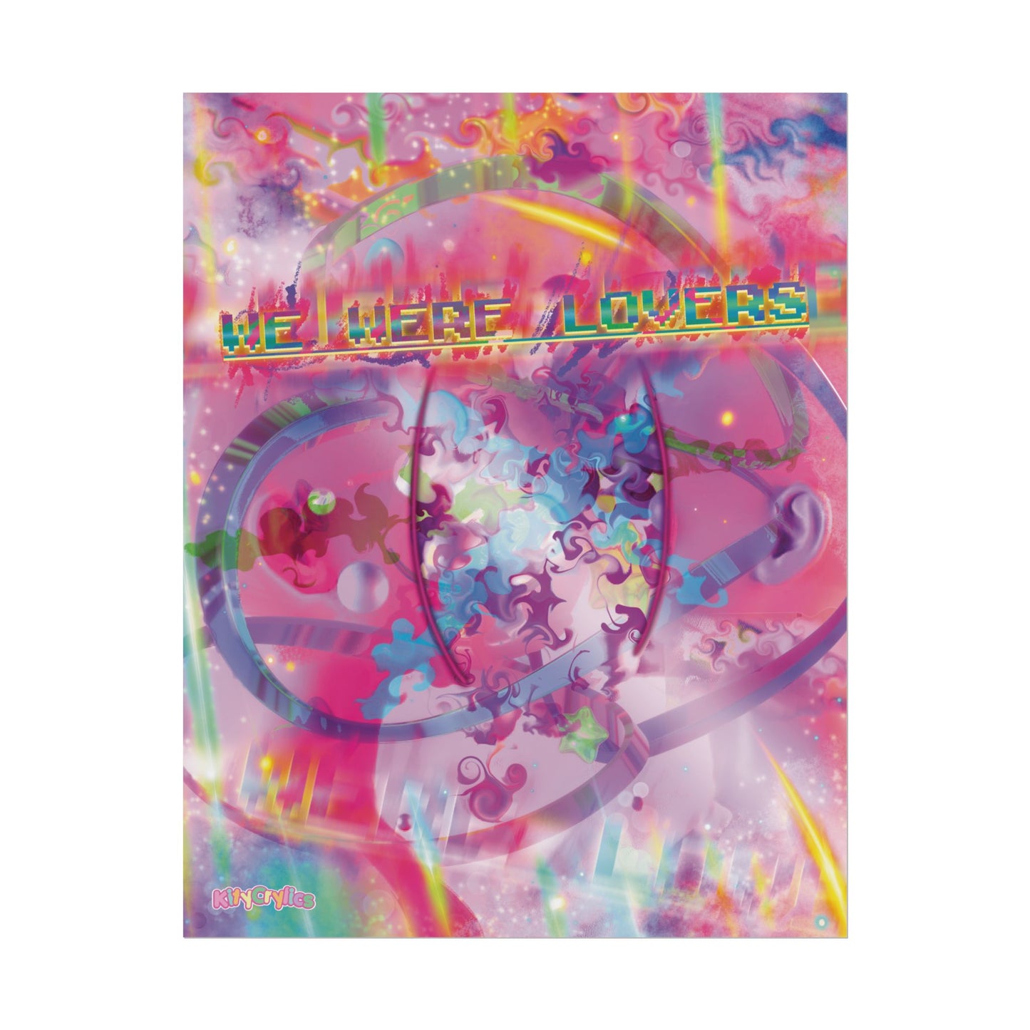 We Were Lovers Hyperwave 3D Art - Rolled Posters
