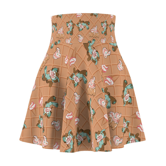 Yum! Mint Chip Ice Cream Noopy AOP Skirt