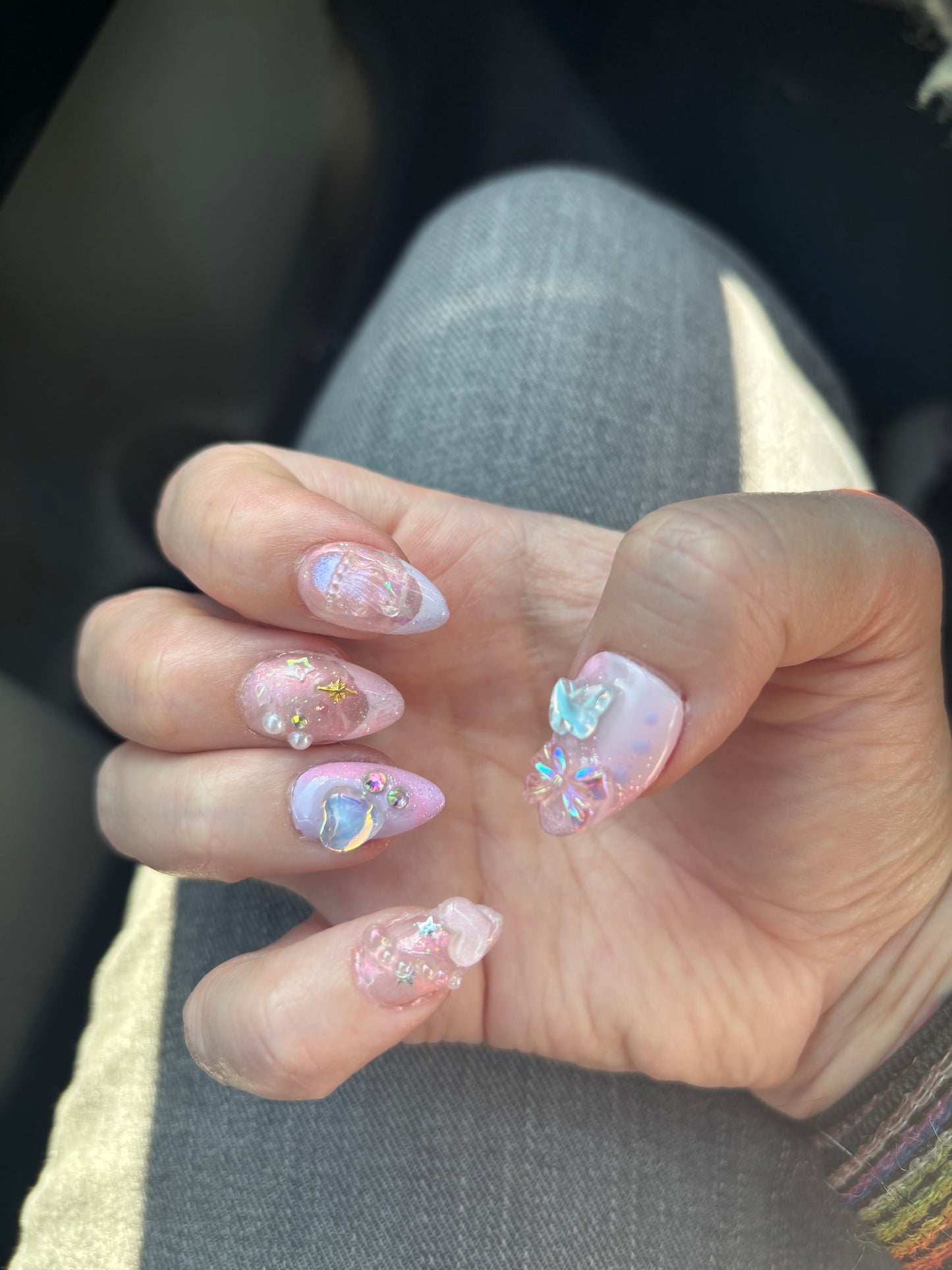 Custom Press Nail Set [Short Almond]- Made To Order!
