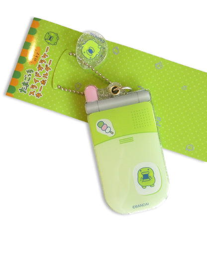 Tamagotchi Kuchipatchi Glittery Flip Phone Photo Holder Acrylic Keychain