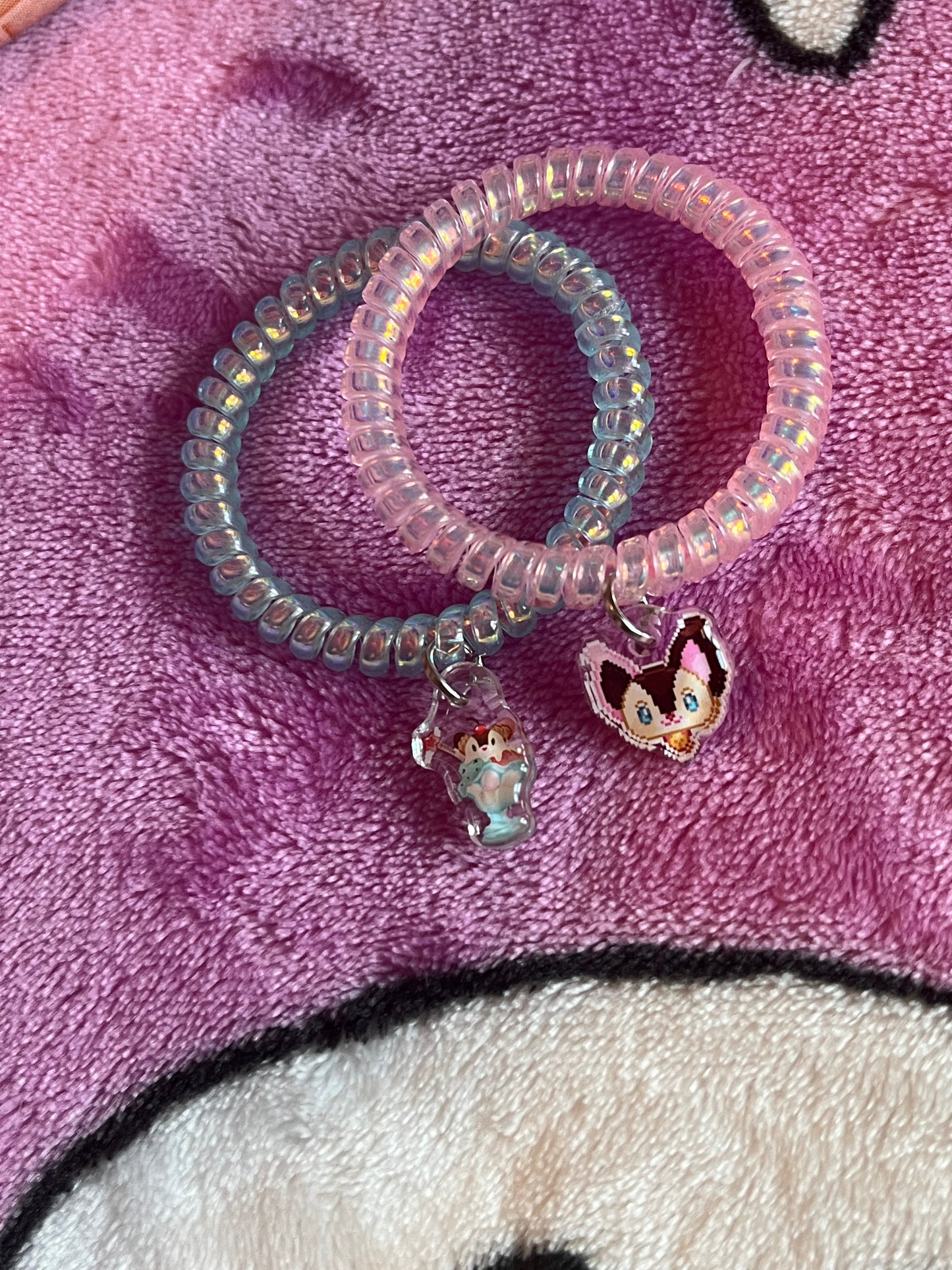 Noopy Sundae - Corded Hair Tie Set