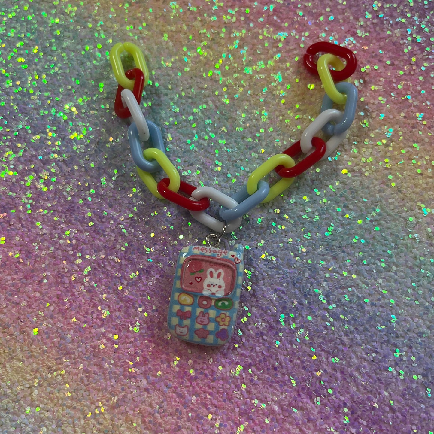 Colorful Chainlink Necklace for Noopy2 10” Plush [NEW COLORS!]