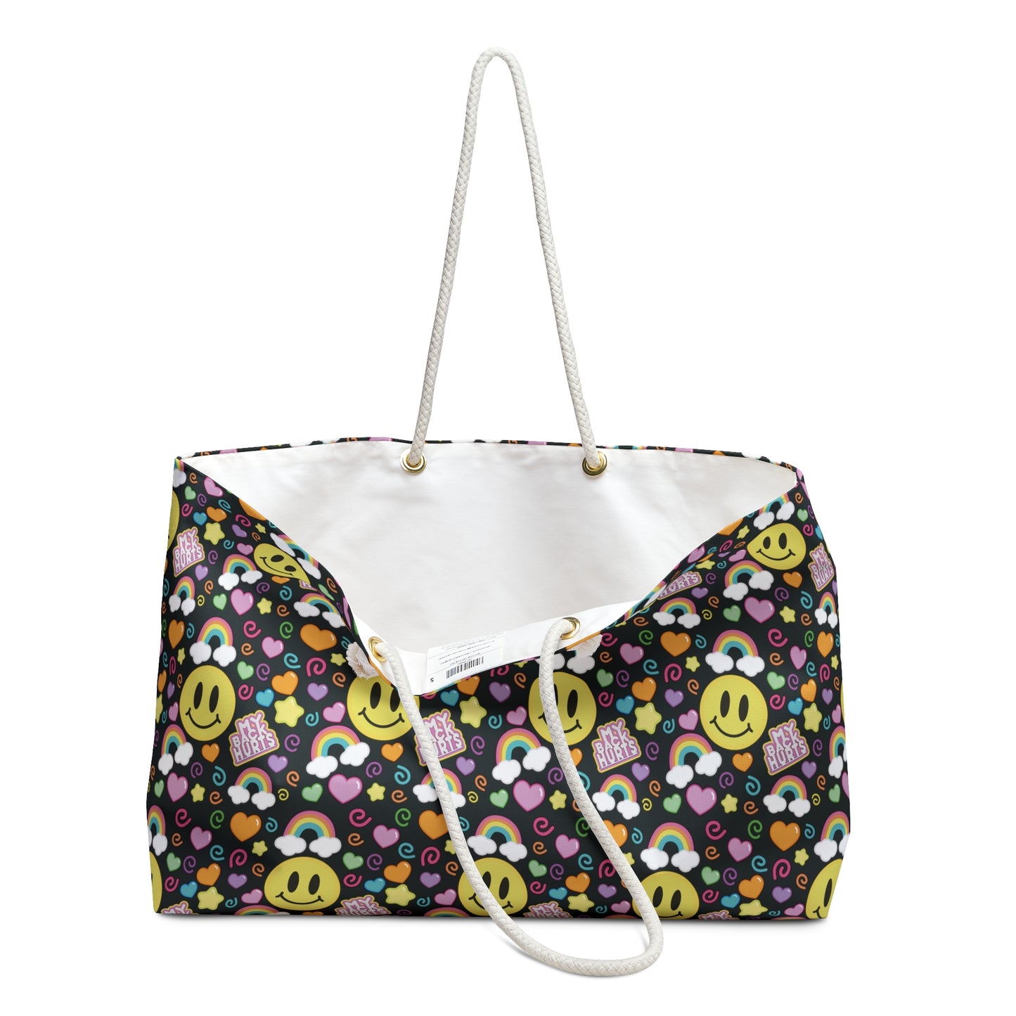 My Back Hurts [BLACK] - Weekender Bag