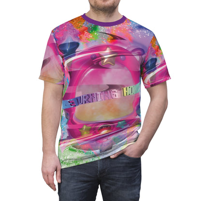 Returning Home Kawaii Vaporwave 3D- AOP Unisex Tee