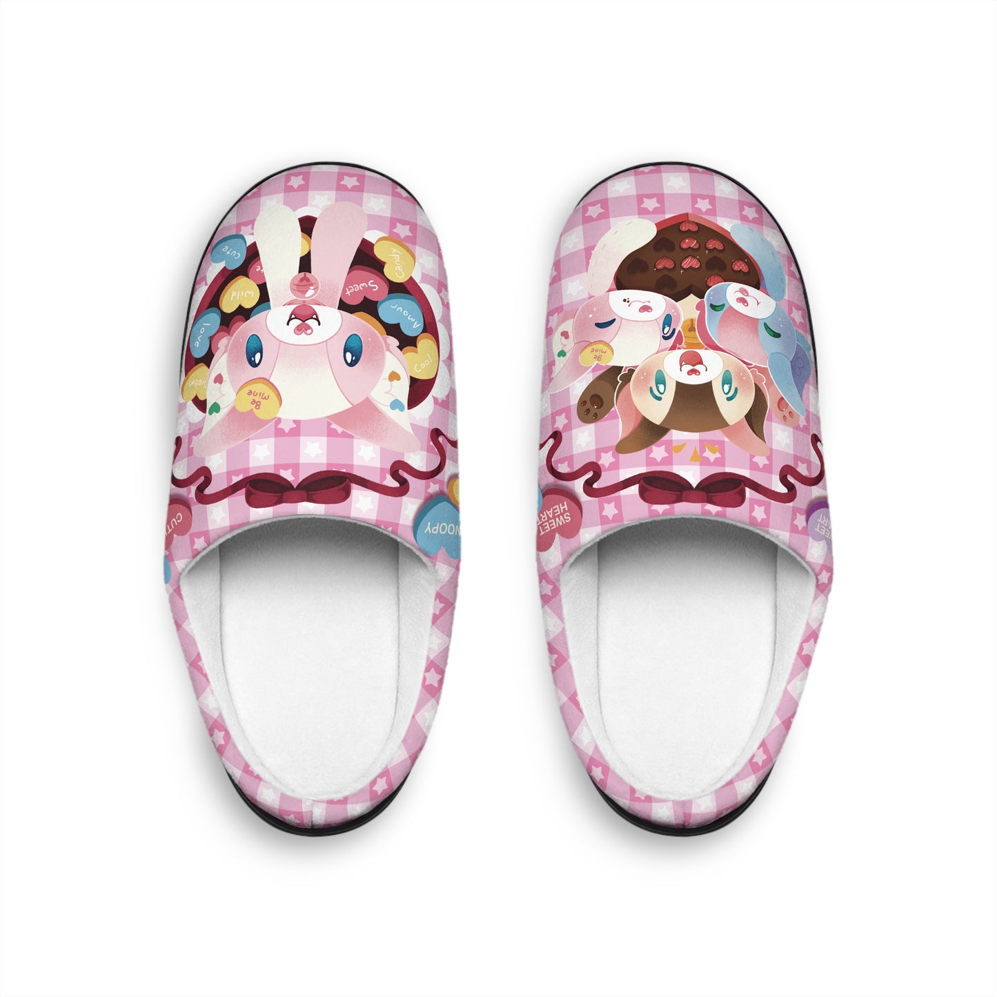 Sweet Heart Noopy Womens Indoor Slippers