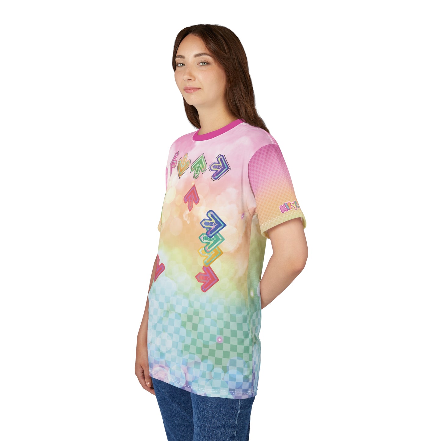 Dance Arrow Unisex AOP Oversized Tee
