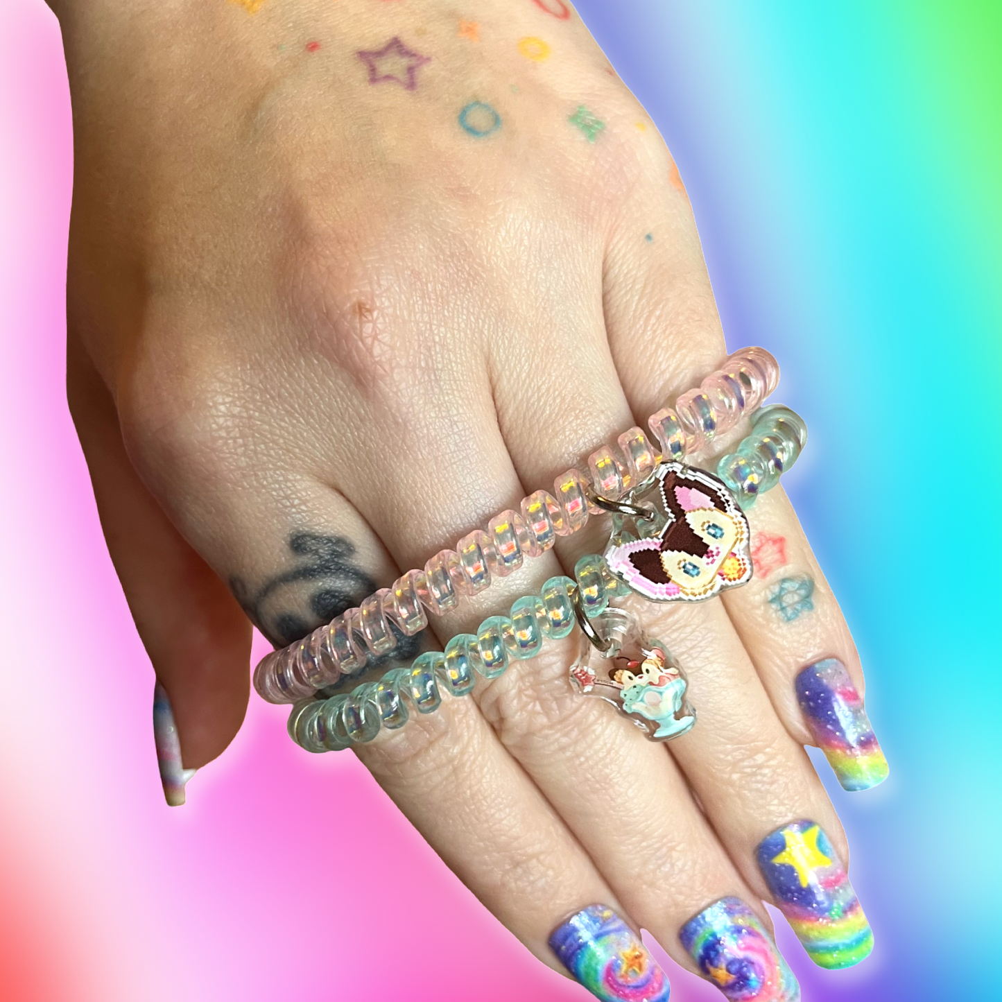 Noopy Sundae - Corded Hair Tie Set