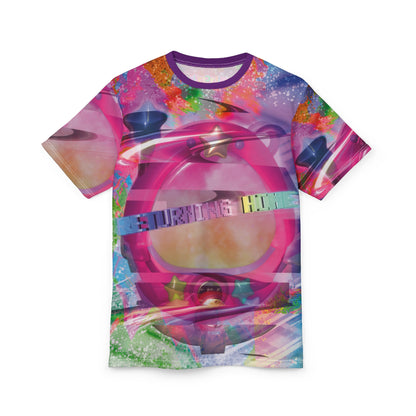 Returning Home Kawaii Vaporwave 3D- AOP Unisex Tee