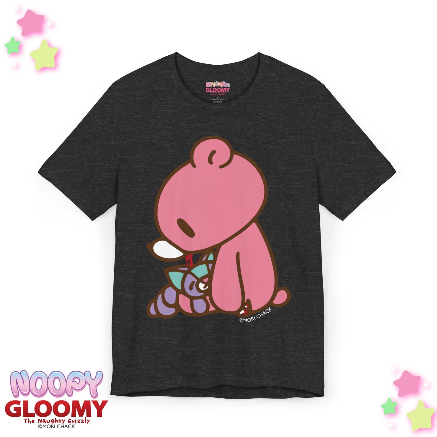 Gloomy Bear x Magical Noopy - UNISEX TEE [SITTING / LAVENDER]