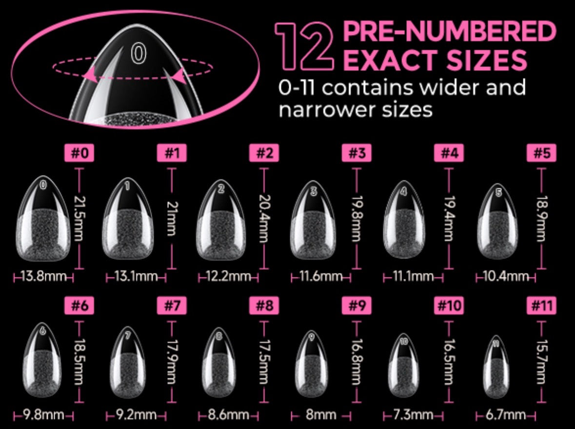 Custom Press Nail Set [Short Almond]- Made To Order!