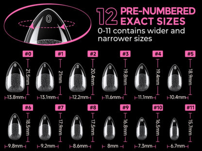 Custom Press Nail Set [Short Almond]- Made To Order!
