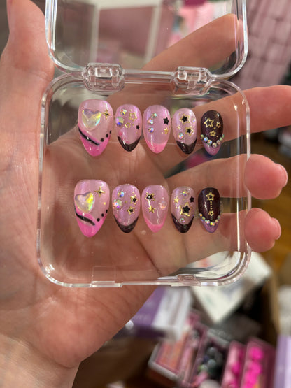 Custom Press Nail Set [Short Almond]- Made To Order!